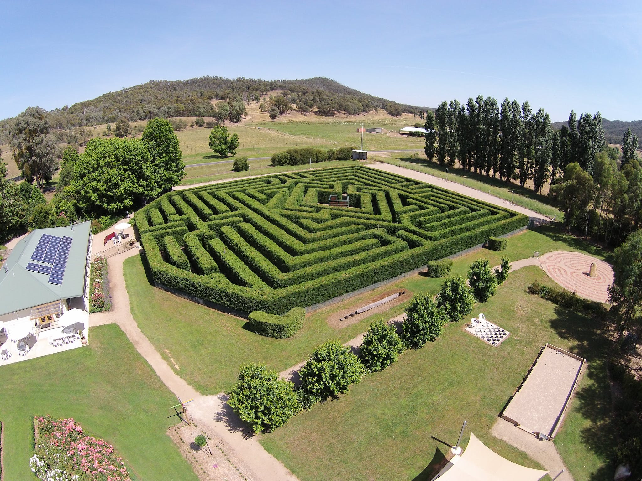 Brookfield Maze Visit Wangaratta